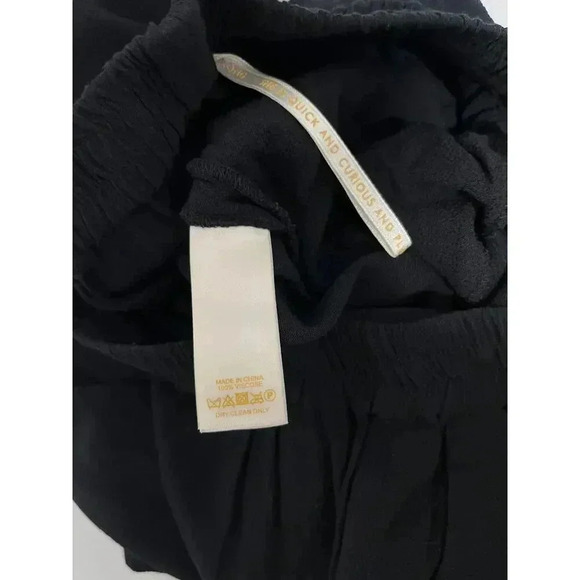 Kate Spade Syanna Wile Leg Viscose Pants Size Small Elastic Waist Side Pockets - Picture 4 of 9